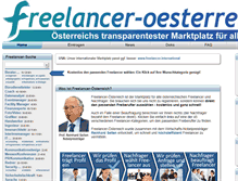 Tablet Screenshot of freelancer-oesterreich.at